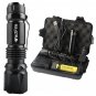 200000Lumens Zoom LED Headlamp Torch Rechargeable 18650 Lamp w/ Battery+USB