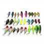 Lot 30 PCS Fishing Lures Crankbaits Treble Hooks Minnow Baits Tackle Bass Minnow