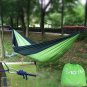 Outdoor Portable Nylon Parachute Fabric Hammock for Two Person Travel CampingGre