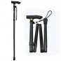 Height Adjustable Walking Stick Trekking Poles Folding Aid Cane for Travel