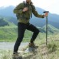Height Adjustable Walking Stick Trekking Poles Folding Aid Cane for Travel