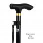 Height Adjustable Walking Stick Trekking Poles Folding Aid Cane for Travel