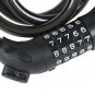Cycling Security 5 Digit Combination Password Bike Bicycle Cable Chain Lock New
