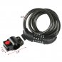 Cycling Security 5 Digit Combination Password Bike Bicycle Cable Chain Lock New