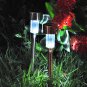 24 PCS LED Solar Powered Outdoor Lawn Lights for Garden Path Landscape US Stock