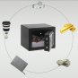 New Durable Digital Electronic Safe Box Keypad Lock Home Office Hotel Cash US