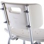 7 Height Adjustable Medical Shower Stool Tub Chair Detachable Backrest