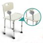 Bariatric Bath Bench with Back Extra Wide Heavy Duty Shower Tub Chair New 2018