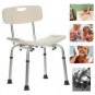 Bariatric Bath Bench with Back Extra Wide Heavy Duty Shower Tub Chair New 2018