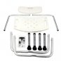 Bariatric Bath Bench with Back Extra Wide Heavy Duty Shower Tub Chair New 2018