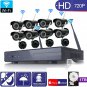 Wireless 8CH NVR Indoor/Outdoor IR-CUT Wifi Camera Home Security System+ 1TB HDD