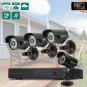 Wireless 8CH CCTV H.264 NVR 720P Outdoor WIFI IR-CUT Camera Home Security System