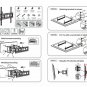 5Pcs Full Motion Tilt Swivel LCD LED TV Wall Mount Bracket 32 42 47 50 55 65 70""