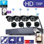 Wireless 1080P 8CH NVR Kit 1MP HD CCTV WIFI IR-CUT Camera Security System 1TB