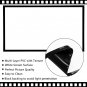 120"" 16:9 HD 3D Frame Projector Screen 105x59 Projection Velvet Home Theater