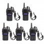 5 Piece BaoFeng UV-82 136-174/400-520 MHz FM Ham Two-way Radio Transceiver UV82