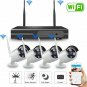 Hodely H.264+ Wireless 8CH 960P NVR Outdoor 720P CCTV Security IP Camera System