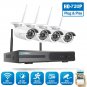 Hodely H.264+ Wireless 8CH 960P NVR Outdoor 720P CCTV Security IP Camera System