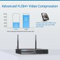 Hodely H.264+ Wireless 8CH 960P NVR Outdoor 720P CCTV Security IP Camera System