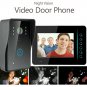 7"" TFT Screen Video Monitor Wireless Door Phone Doorbell IR-CUT Camera Intercom