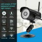 2PCs Security IP Camera Outdoor Waterproof Wireless System CCTV WIFI P2P IR-CUT