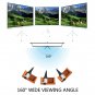 100"" Tripod HD Projector Screen Projection Manual Pull Up Portable Stand