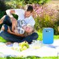 Mini Fridge Portable Cooler Warmer Heats 6L Auto Car Boat Home Office Blue