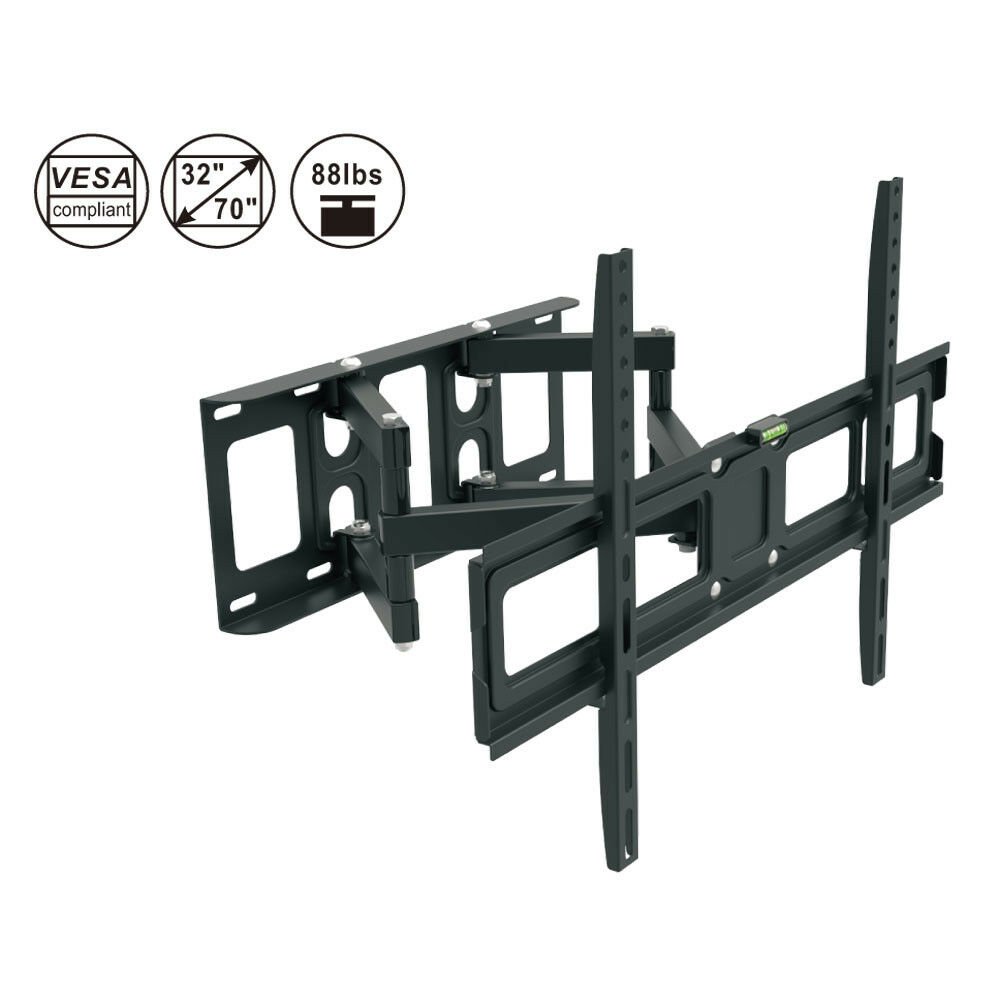 Swivel Full Motion LCD LED Plasma Flat TV Wall Mount Bracket 32 47 55 60 65 70""