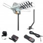HDTV Antenna Amplified Digital TV Antenna 150Mile 360 Rotation Outdoor With Pole
