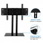 TV Stand Base with Universal Mount and Height Adjustable for 32""-65"" TVs