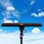 Leadzm 150Miles Outdoor Amplified TV Antenna Digital HD TV 1080P UHF/VHF Black
