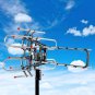 HDTV Outdoor Amplified Antenna HD TV 36dB Rotor Remote 360