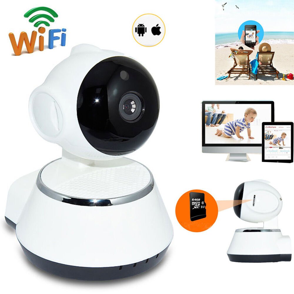 Wireless 720P HD Pan Tilt Network Home Security CCTV IP Camera IR-CUT WiFi Webca
