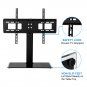 TV Stand Base with Universal Mount and Height Adjustable for 37""-55"" TVs