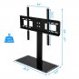 TV Stand Base with Universal Mount and Height Adjustable for 37""-55"" TVs