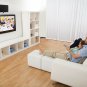 2x 35 Miles Range Flat HD Digital Indoor Amplified TV Antenna Black
