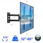 Articulating Full Motion TV Wall Mount Tilt Swivel For 32 36 37 42 46 50 55 60""