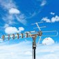 Outdoor 180Miles Amplified Antenna HD TV 38dB Rotator 360