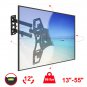 Full Motion TV Wall Mount Tilt Swivel 27 32 37 40 42 43 46 49 50 55"" Flat Screen