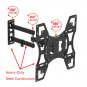 Full Motion TV Wall Mount Tilt Swivel 27 32 37 40 42 43 46 49 50 55"" Flat Screen