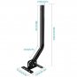 Adjustable Universal Mast Attic Antenna Mount Outdoor TV Mounting J Pole Bracket