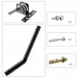 Adjustable Universal Mast Attic Antenna Mount Outdoor TV Mounting J Pole Bracket