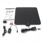 Leadzm 50 Miles Range Flat HD Digital Indoor Amplified TV Antenna with Amplifier