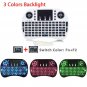 10x 3 Colors Backlit i8 2.4GHz Wireless Keyboard Touchpad for TV Box Android PC