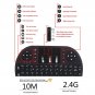 10x Backlight2.4G Mini Wireless Keyboard Mouse Touchpad For Android Smart TV Box