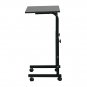 Adjustable Angle & Height Rolling Laptop Notebook Desk Stand Over Sofa Bed Table