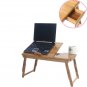 Laptop Desk Adjustable Laptop Desk Foldable Breakfast Serving Bed Tray w/ Drawer