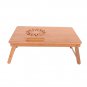 Laptop Desk Adjustable Laptop Desk Foldable Breakfast Serving Bed Tray w/ Drawer