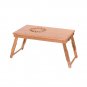 Laptop Desk Adjustable Laptop Desk Foldable Breakfast Serving Bed Tray w/ Drawer