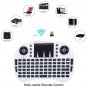 2x Mini 3 Colors Backlit i8 2.4GHz Wireless Keyboard Touchpad for TV Box Android